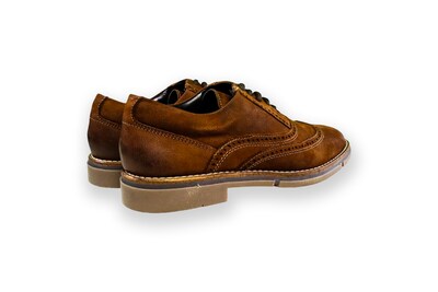 Foto 3 | Foto 3 | Zapato Bostoniano Hombre Benissimo 1305 Gamuza Café Casual