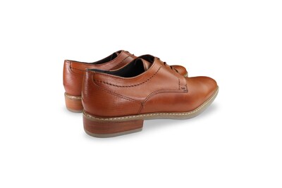 Foto 3 | Foto 3 | Zapatos Casuales de Piel Benissimo 324 Café para Hombre