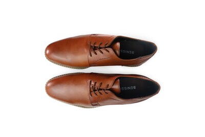 Foto 4 | Foto 4 | Zapatos Casuales de Piel Benissimo 324 Café para Hombre