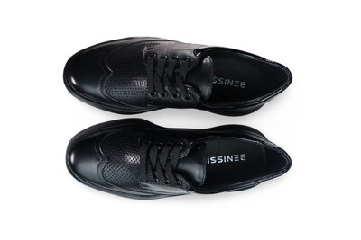Foto 4 | Foto 4 | Zapatos Casuales de Piel Benissimo 33507 Negros para Hombre