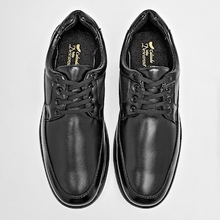 Foto 3 | Foto 3 | Mas Descanso Zapato Casual Para Hombre Negro Piel De Borrego