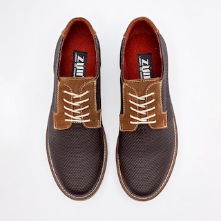 Foto 3 | Foto 3 | Zull Zapato Casual Para Hombre Café