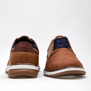 Foto 4 | Foto 4 | Felpor Zapato Casual Para Hombre Camel Marino