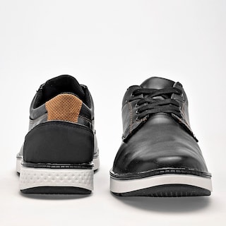 Foto 4 | Foto 4 | Felpor Zapato Casual Para Hombre Negro Camel