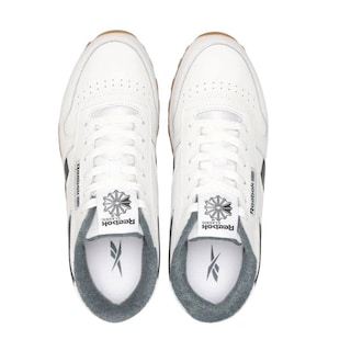 Foto 2 | Foto 2 | Tenis Reebok Classic Leather Casual White-navy Blanco para Hombre