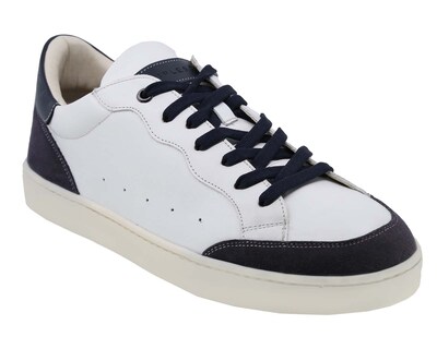 Foto 1 | Foto 1 | Sneaker Casuales de Piel Triples Edric 36053 Blancos para Hombre