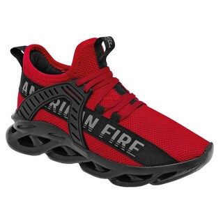 Foto 1 | Foto 1 | American Fire Tenis Deportivo Para Hombre Rojo Negro, Código 104148-2
