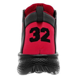 Foto 3 | Foto 3 | Tenis Deportivo Apoort Color Negro Rojo Para Hombre