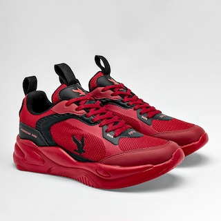 Foto 2 | Foto 2 | Tenis Urbanos American Fire 124705-f Rojos para Hombre