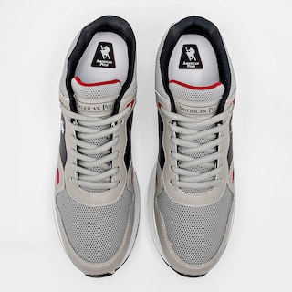 Foto 3 | Foto 3 | Tenis Urbanos American Polo 124720-f Grises para Hombre