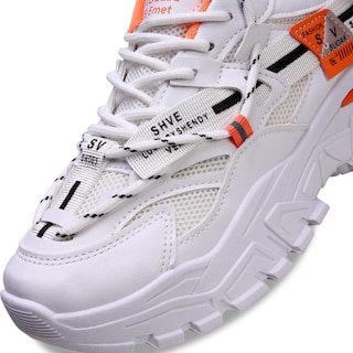 Foto 7 | Foto 7 | Tenis Para Dama Shendy Vendy Naranja Talla 39