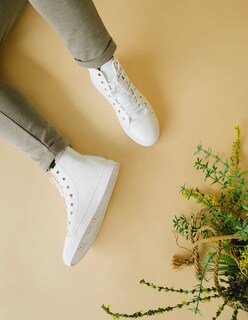 Foto 6 | Foto 6 | Tenis de Piel Dasalo Blancos para Hombre