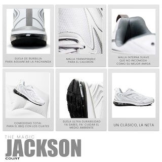 Foto 7 | Foto 7 | Court Jackson Tenis Ultra Cómodo Para Hombre Transpirable