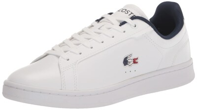 Foto 1 | Foto 1 | Zapatilla Lacoste Carnaby Pro Blanco/azul Marino/rojo Para Hombre - Venta Internacional.