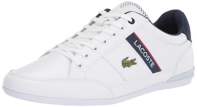 Foto 1 | Foto 1 | Zapatillas Lacoste Chaymon Para Hombre Blanco/azul Marino/rojo Talla 10.5 - Venta Internacional.