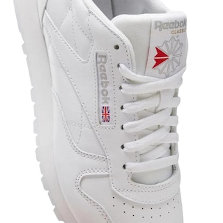 Foto 4 | Foto 4 | Tenis Reebok Classic Leather Unisex Casual Blanco