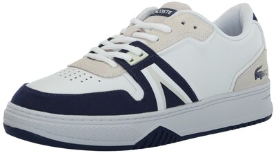 Foto 1 | Foto 1 | Zapatilla Lacoste L001 Para Hombre Blanco/azul Marino Talla 11.5 - Venta Internacional.
