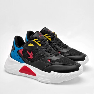 Foto 2 | Foto 2 | American Fire Tenis Urbano Para Hombre Negro Azul Rojo