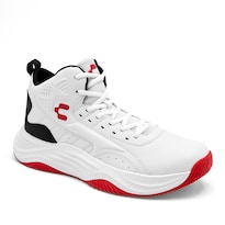 Tenis Charly Color Blanco Negro Para Hombre
