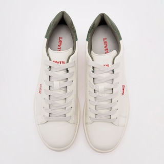 Foto 3 | Foto 3 | Levi's Tenis Urbano Para Hombre Blanco Olivo