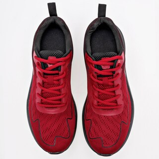 Foto 3 | Foto 3 | Charly Tenis Deportivo Para Hombre Rojo Negro, Importado, Hasta Agotar Existencia