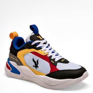 Foto 1 | Foto 1 | American Fire Tenis Urbano Para Hombre Blanco Multicolor