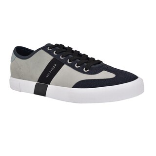 Foto 1 | Foto 1 | Zapatilla Tommy Hilfiger Pandora Para Hombre Gris/azul Marino Talla 11.5us - Venta Internacional.