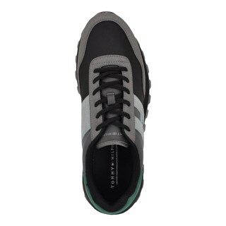 Foto 2 | Foto 2 | Zapatilla Tommy Hilfiger Gani Para Hombre En Color Gris/negro, Talla 10.5us - Venta Internacional.