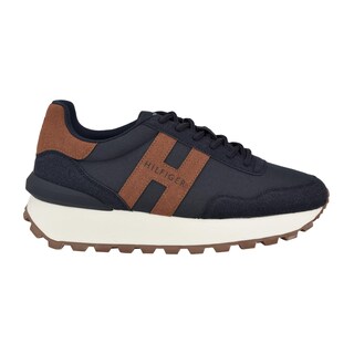 Foto 5 | Foto 5 | Zapatilla Tommy Hilfiger Gani Para Hombre, Color Azul Marino/coñac, Talla 11 - Venta Internacional.