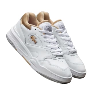 Foto 2 | Foto 2 | Tenis Lacoste Lineshot Blanco Talon Café Claro
