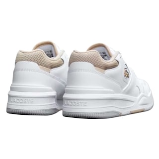 Foto 3 | Foto 3 | Tenis Lacoste Lineshot Blanco Talon Café Claro