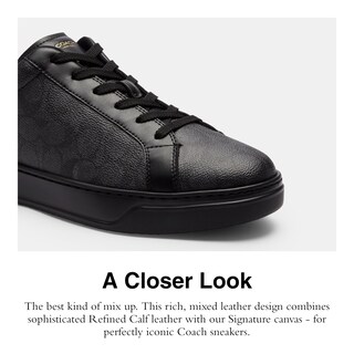 Foto 4 | Foto 4 | Sneaker Coach High Line Negro de Cuero para Hombre - Venta Internacional