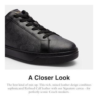 Foto 4 | Foto 4 | Sneaker Coach High Line Negro de Cuero para Hombre - Venta Internacional