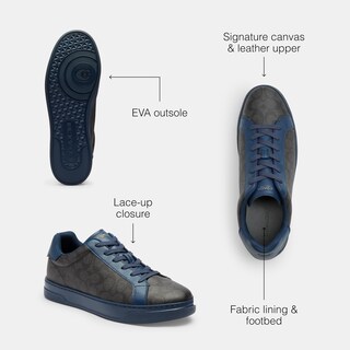 Foto 3 | Foto 3 | Zapatilla Coach High Line Azul para Hombre - Venta Internacional