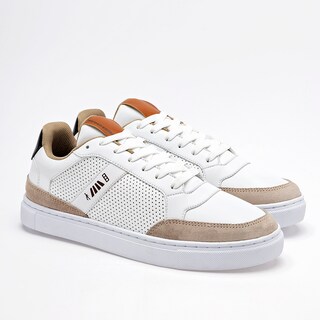 Foto 2 | Foto 2 | Mora Urban Tenis Urbano Para Hombre Blanco Camel Negro Cod.132581