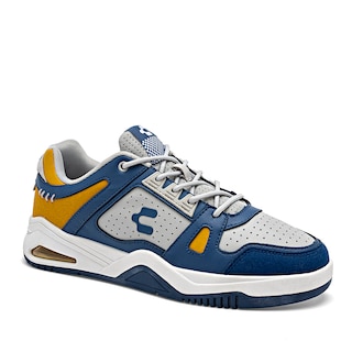 Foto 1 | Foto 1 | Charly Tenis Urbano Para Hombre Marino Gris Amarillo Cod.129635