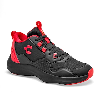 Foto 1 | Foto 1 | Charly Tenis Deportivo Para Hombre Negro Rojo, Basquetball Cod.129603
