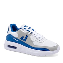 Apoort Tenis Urbano Para Hombre Blanco Gris Azul Cod.131796
