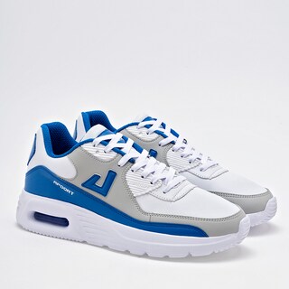 Foto 2 | Foto 2 | Apoort Tenis Urbano Para Hombre Blanco Gris Azul Cod.131796