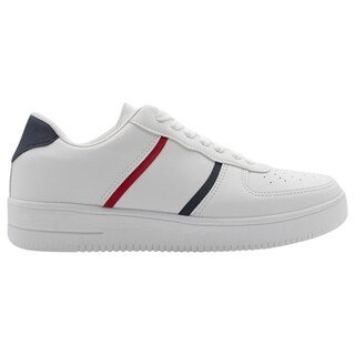 Foto 1 | Foto 1 | Tenis Con Cordones Exterior Piel Vegana Color Blanco Para Hombre De Rbcollection
