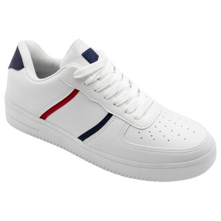 Foto 2 | Foto 2 | Tenis Con Cordones Exterior Piel Vegana Color Blanco Para Hombre De Rbcollection