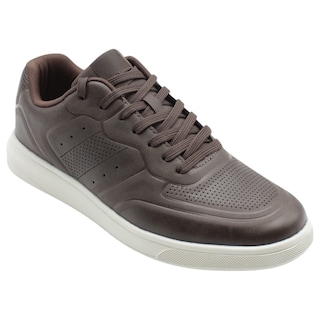 Foto 2 | Foto 2 | Tenis Con Cordones Exterior Piel Vegana Color Café Para Hombre De Rbcollection