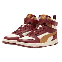 Tenis Caballero Puma Tipo Botin Rbd Basketball Rojo