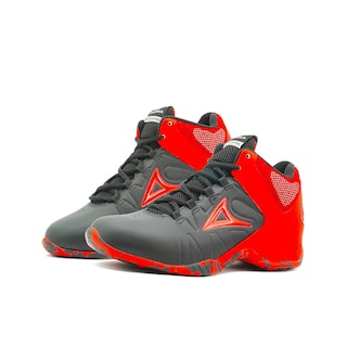 Foto 1 | Foto 1 | Tenis Pirma Para Hombre Deportivos Basquetbol Negro/rojo Ii Negro