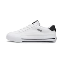 Tenis Puma Court Classic Vulc Unisex Blanco