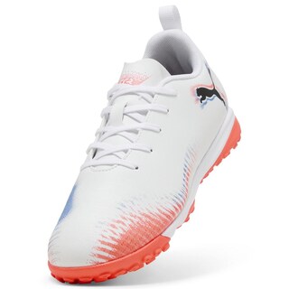Foto 4 | Foto 4 | Tenis Puma Future 8 Play Tt + Mid Jr Para Niño Blanco