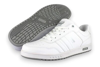 Foto 1 | Foto 1 | Tenis Casual Blanco Gris Unisex Concluso Newk