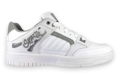Foto 3 | Foto 3 | Tenis Casual Blanco Gris Hombre Glodunk Newk