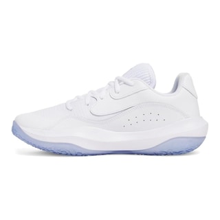 Foto 2 | Foto 2 | Tenis Under Armour Ua Lockdown 7 Low Unisex Deportivo Blanco