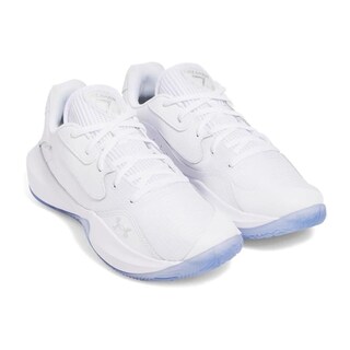 Foto 3 | Foto 3 | Tenis Under Armour Ua Lockdown 7 Low Unisex Deportivo Blanco